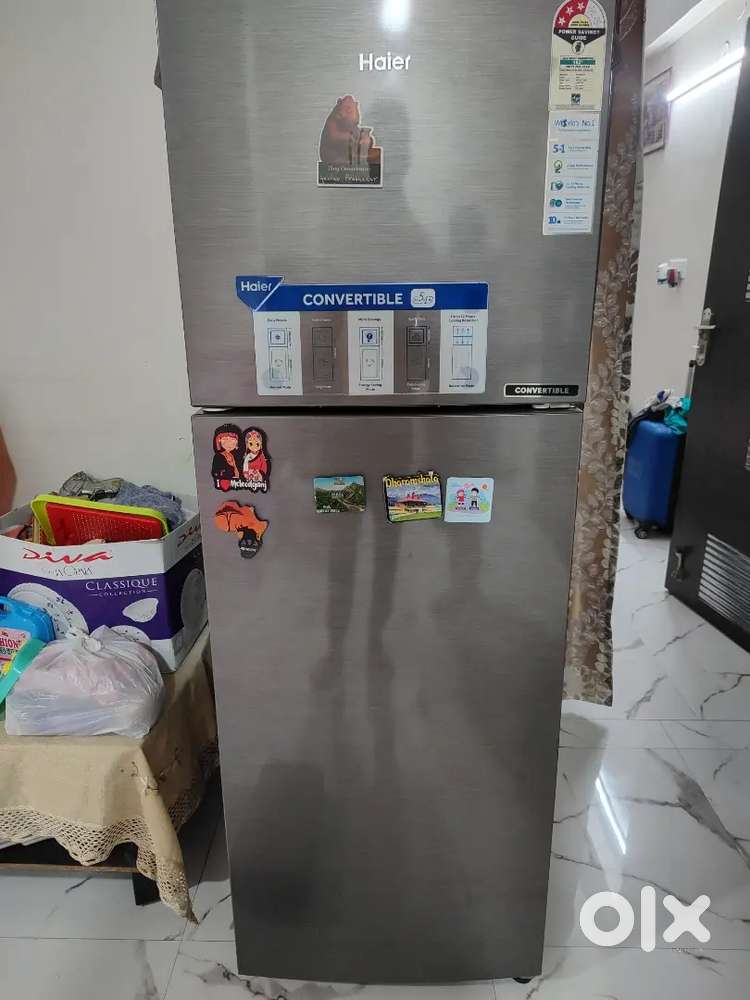 Haier Fridge 258 litre double door