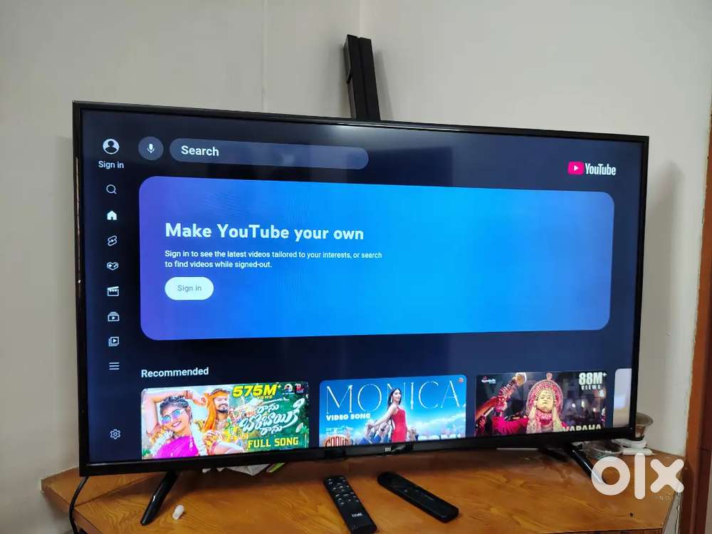 MI TV 43 Inch and Boat Speaker 160W