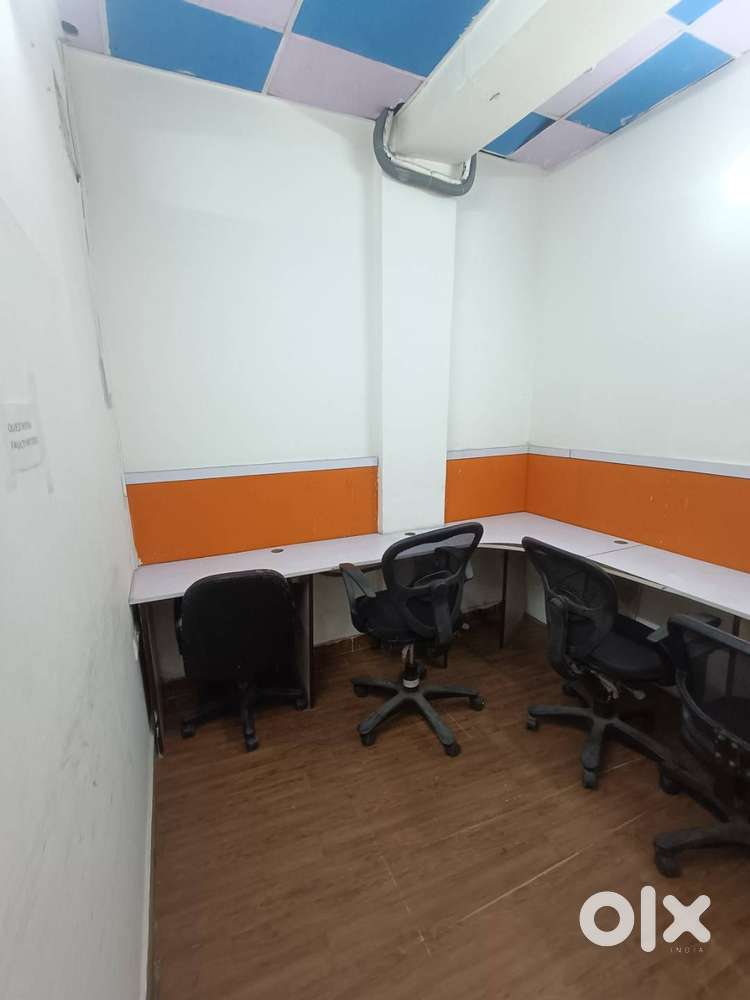 1Cabin+5workstations.Fully Furnished Office Space For Rent In Noida.
