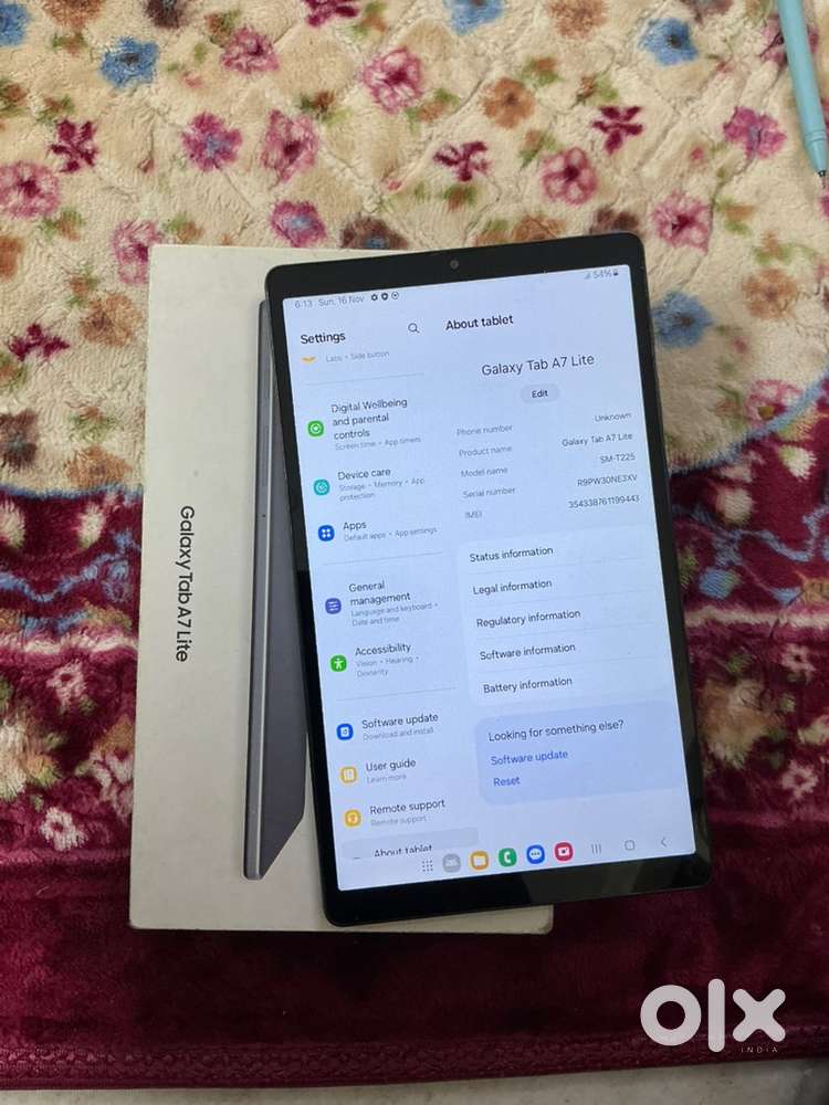 Galaxy Tab A7 light wifi -SIM