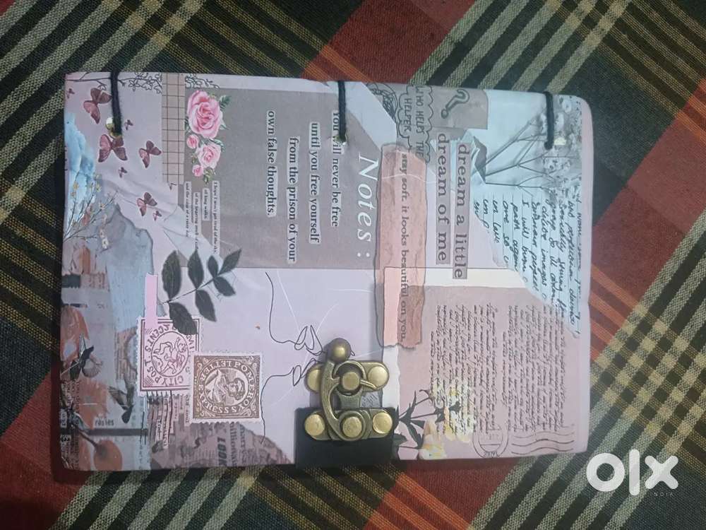 Stylish Vintage Diary / Notebook with Lock