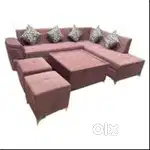 Simple offer buying new sofa 8499, L size sofa 13990/- EMI avail kahjs