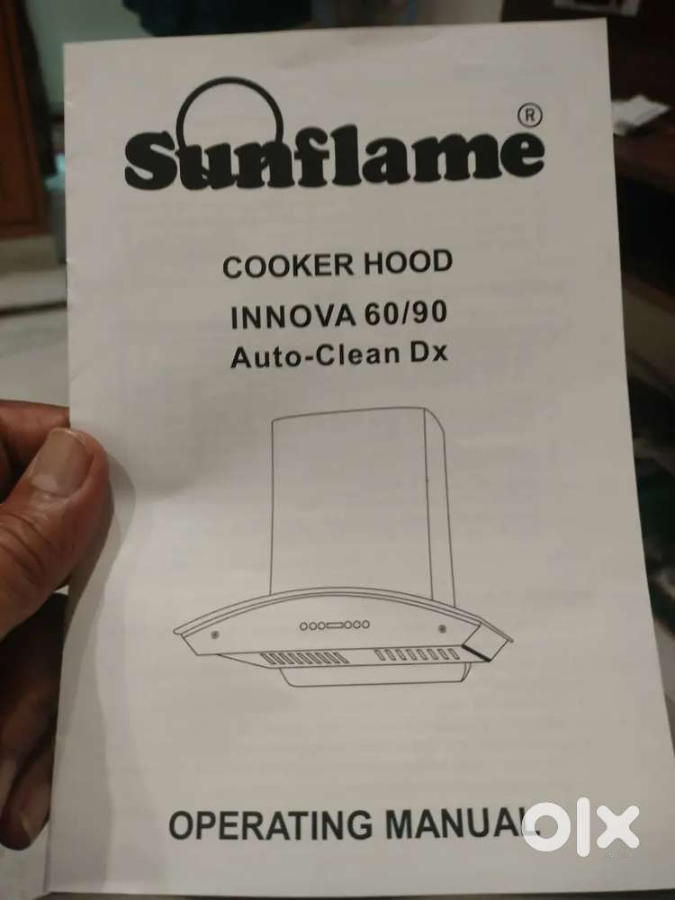 Innova 60 Auto Clean Sunflame kitchen chimney