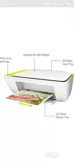 HP DeskJet Ink Advantage Multi-function Printer – Print  Scan  Copy