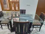A 6 seater dining table
