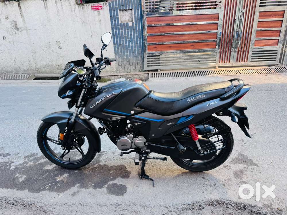 Hero Glamour 125 2022 Model km 18000 First Owner 90% loan facility