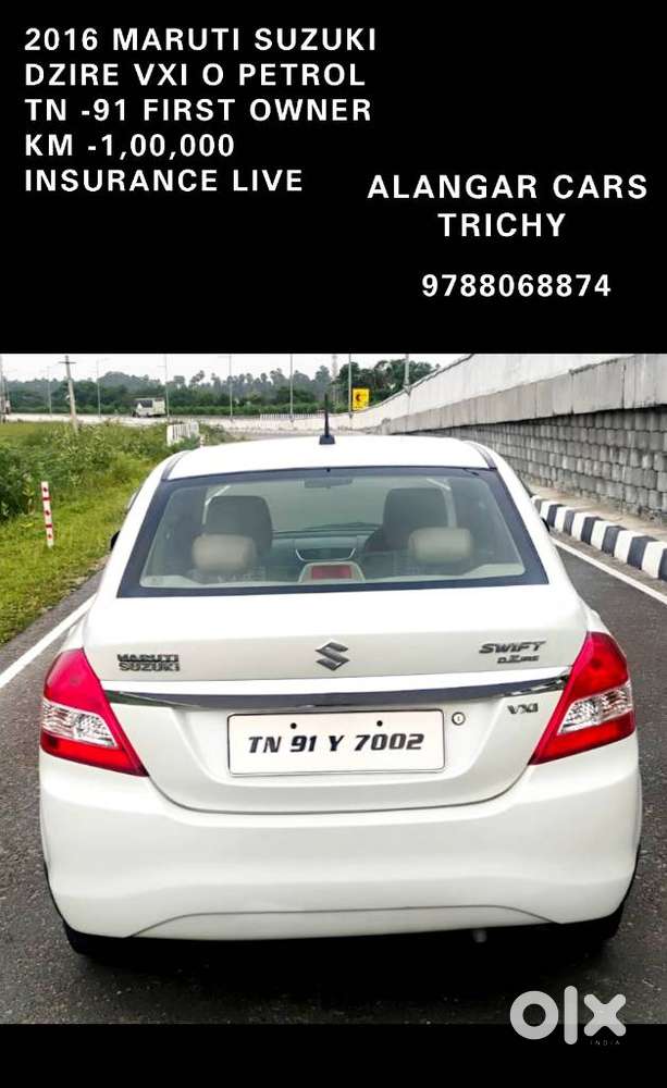 Maruti Suzuki Swift Dzire VXI Optional, 2016, Petrol