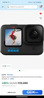 Go Pro Hero 10 Waterproof Ultra Wide Angel Vlogging Full Set Up