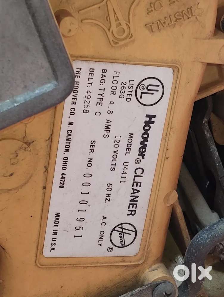 Hoover convertible cleaner