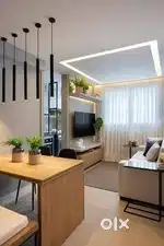 3 BHK Semi Furnished Flat For Rent At East Fort, Thrissur(Sj)