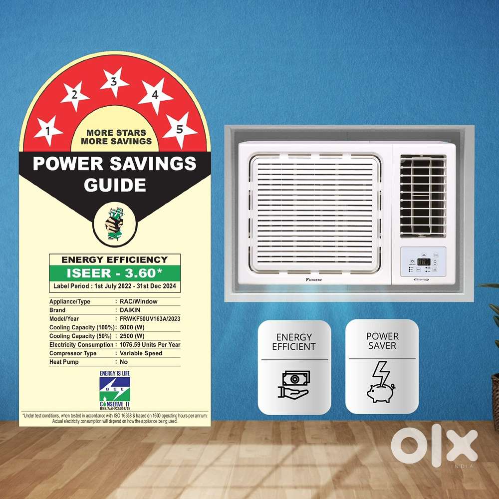 Daikin AC Window 1.5 ton 5 Star