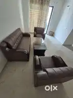 5 seater sofa (3+1+1) with table