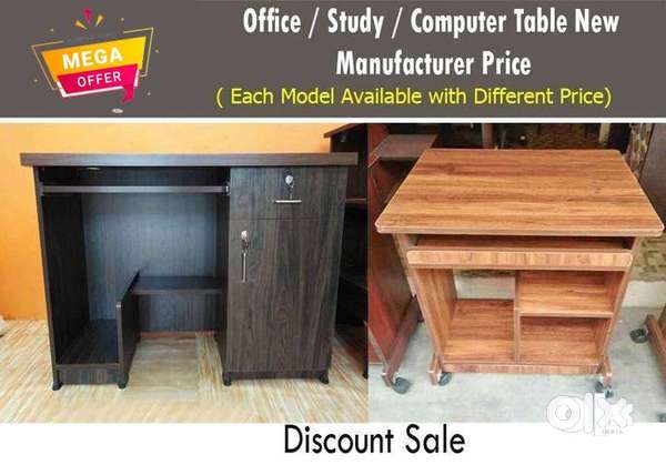 Computer Table , Study Table , Laptop , Writing table # 659 M65ER