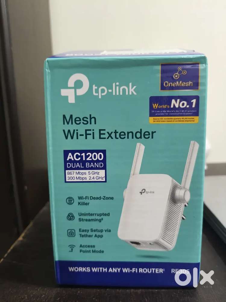 TP Link AC 1200 Wi-Fi Extender - RE305