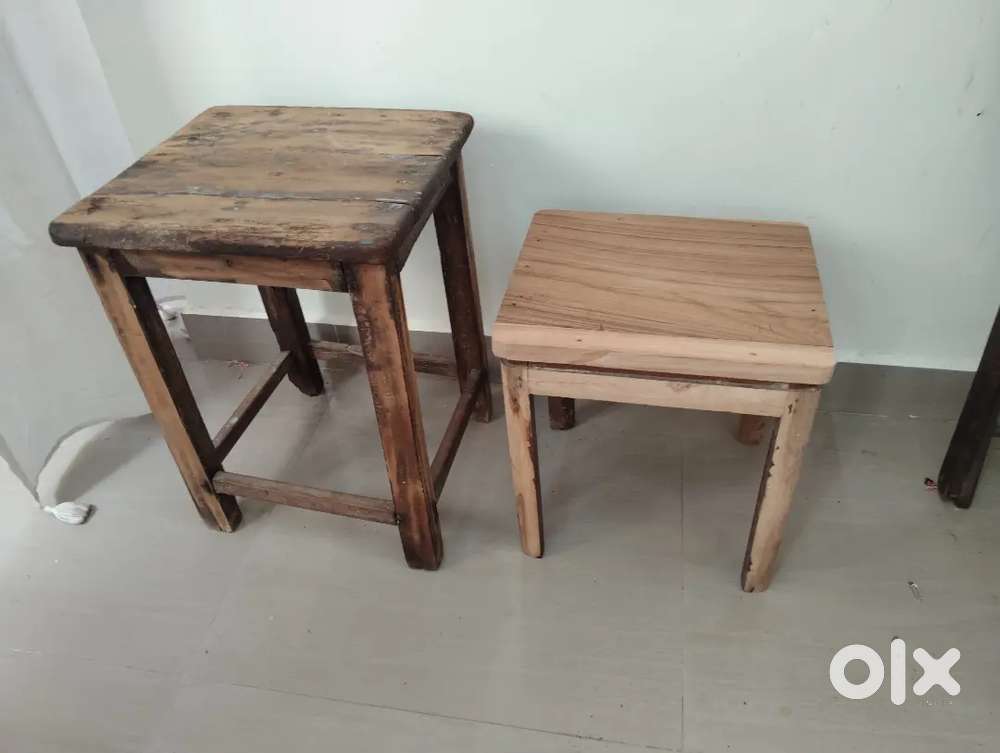 Teakwood Chettinad hexagonal table Rosewood coffee table stools