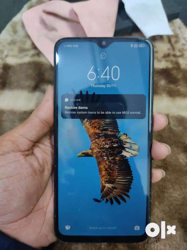 Mi note 8 pro 6/128gb good condition  only mobile and charger