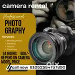 DSLR CAMERA RENT GIMBAL gopro350/-