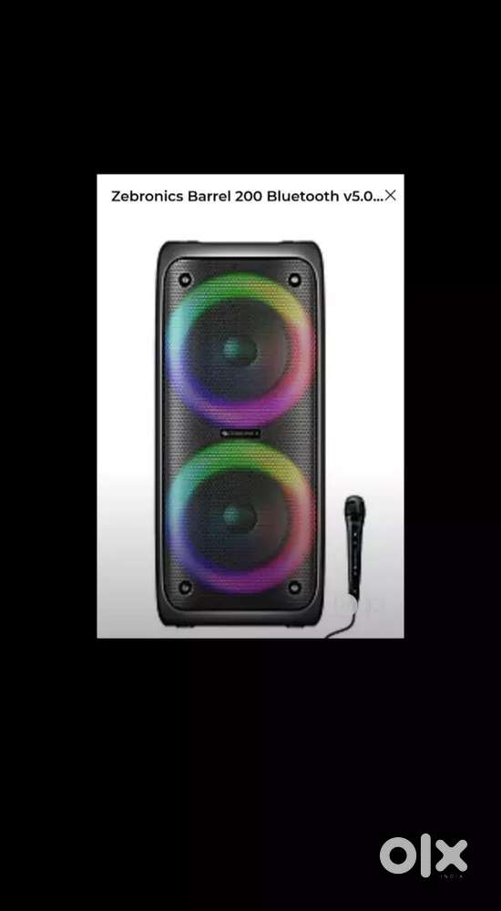 Zebronics Barrel Speaker