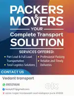 Vedant Packers & movers  all pune service