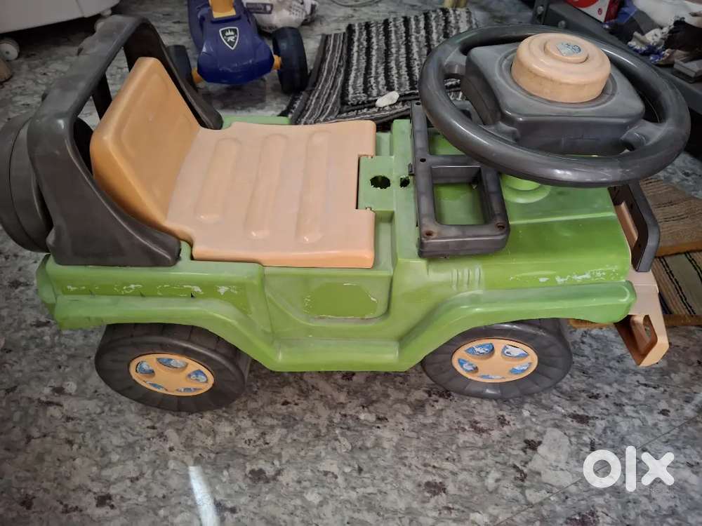 Jeep and pretend play game (kids toys)