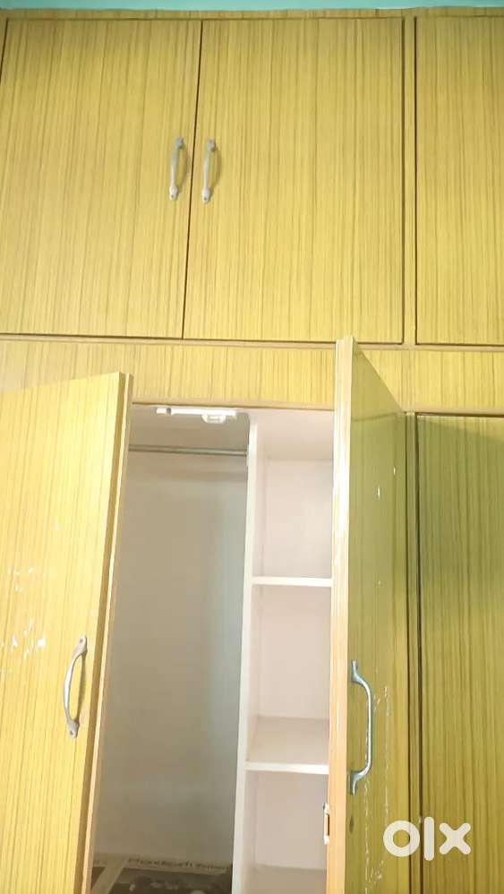 Tolet two bedrooms kitchen attached bathroom.