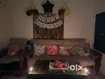 5 seater sofa with center table