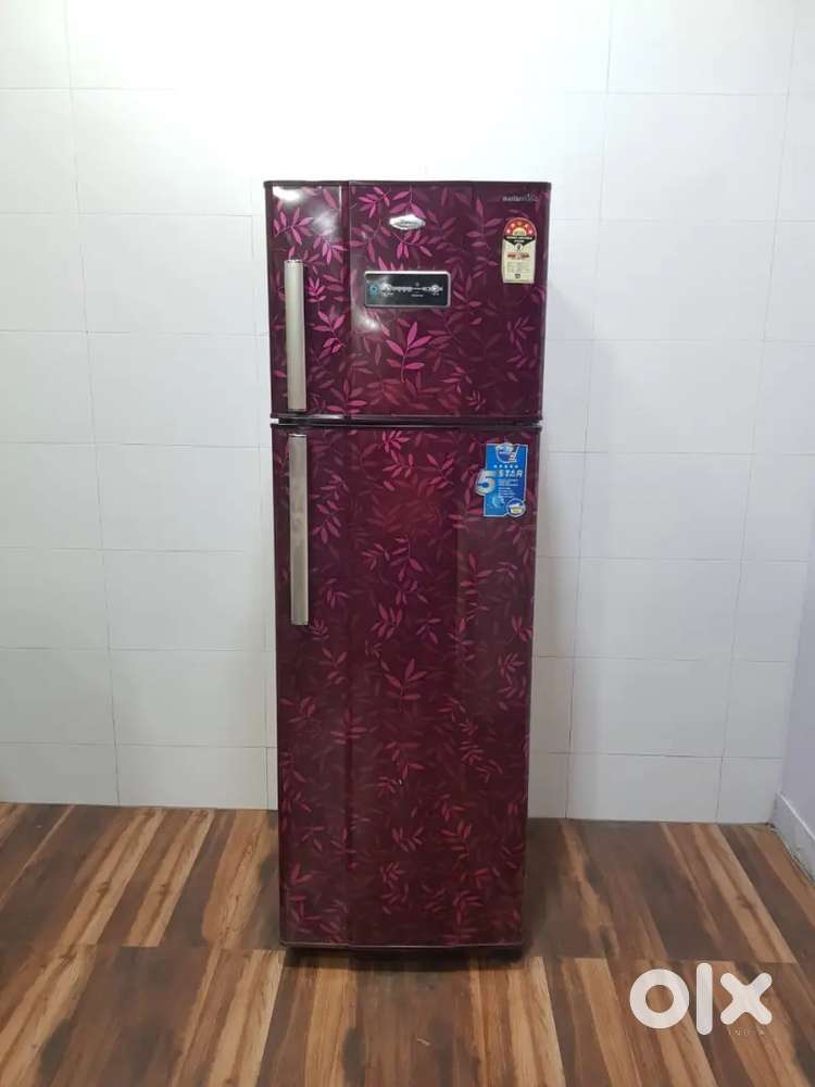 Whirlpool 260ltrs double door refrigerator with warranty