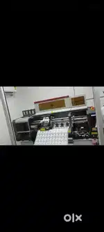 Screen printing machine.  DTF mission