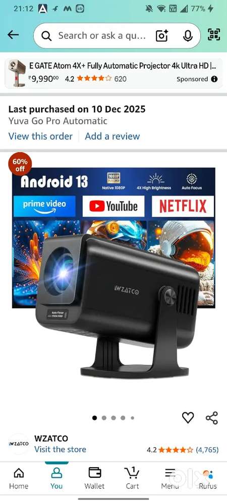 Projector (Home Theater)