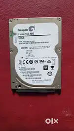 Laptop hdd 500gb seagate in good neat condition less used
