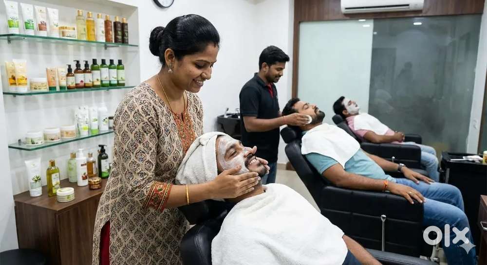 Female unisex beautitian that can do hair too