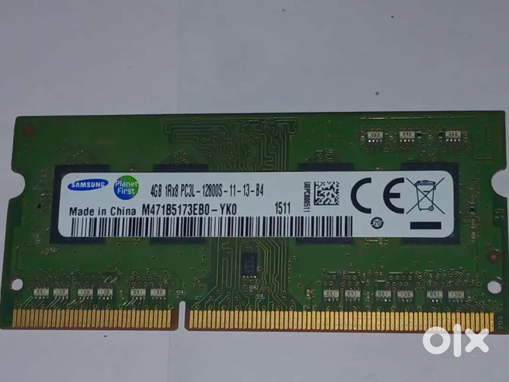 Samsung original 8GB, DDR3 PC3L-12800, 1600MHz ram