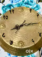 Custom Made Brass Wall Clock