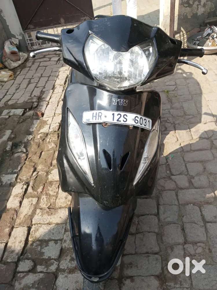 Tvs wego in good condition both tyres are new