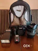 Canon 550D DSLR Camera with Tokina 24-200mm Professional Lens