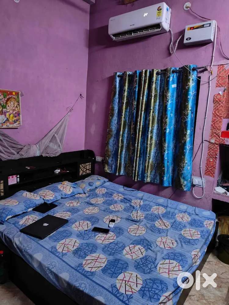 Full furnished room with separate kitchen and bathroom