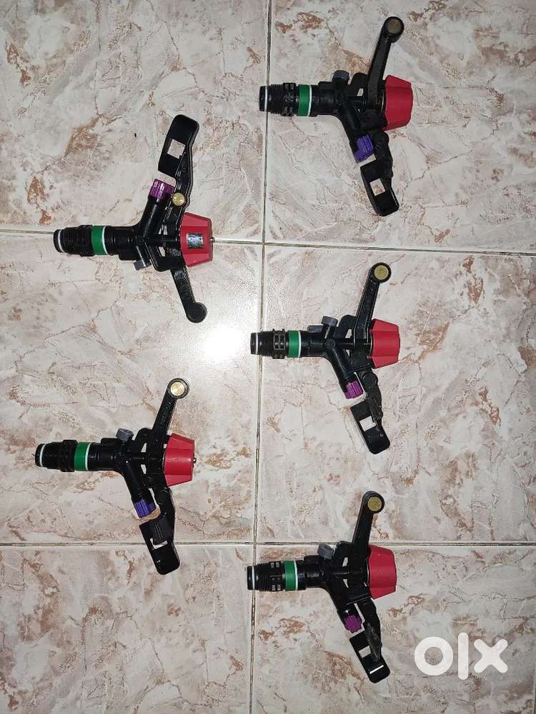 Sprinkler pipes, adapters and fittings set