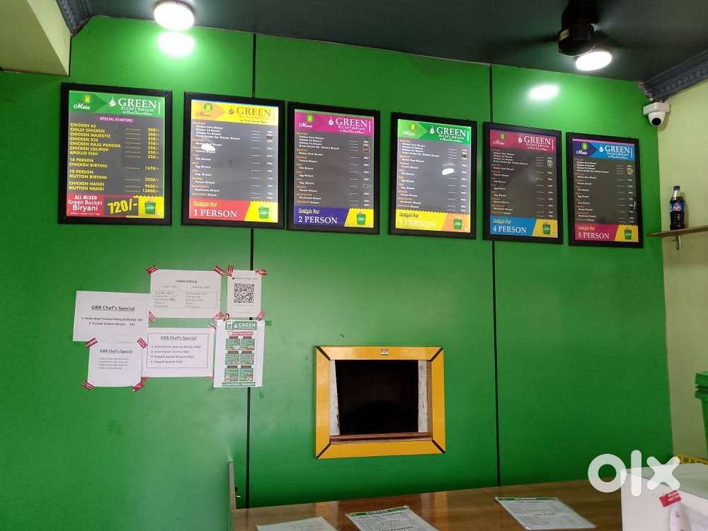 Green Bucket Restaurant for sale at Anakapalle