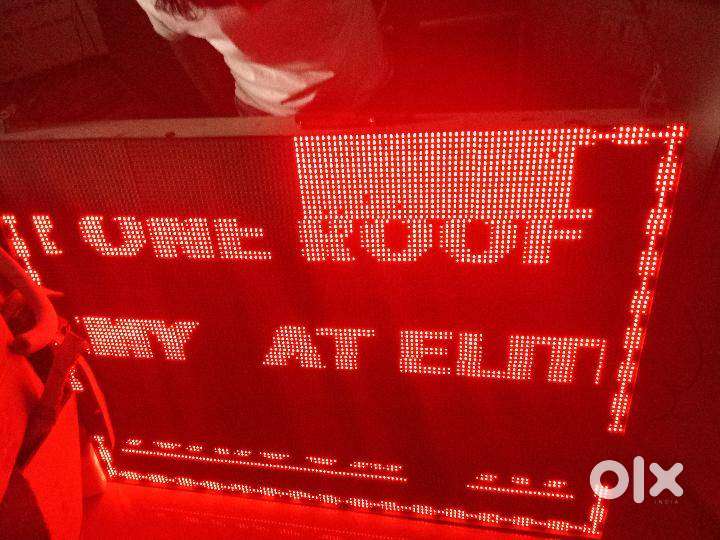 Urgent Sell Outdoor Message Board Scrolling Led Display For Shop