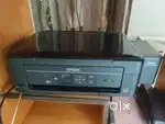 Printer Inkjet 3 in 1 Print Scan Copy Epson L455 Wifi Coloured