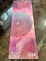 Yoga mat mandala pattern