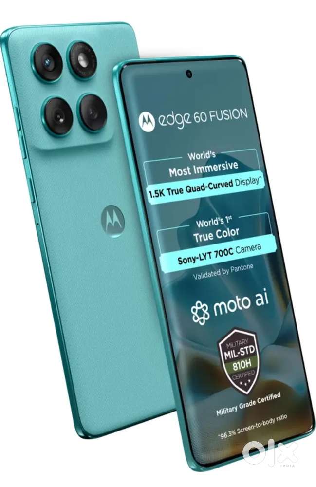 Zero days use MOTO EDGE 60 FUSION