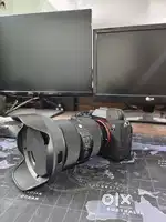 Sony A7M4 with sigma 24-70mm f/2.8 with 1 battery & charger