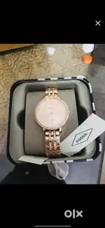 Fossil Jacqueline rose gold watch