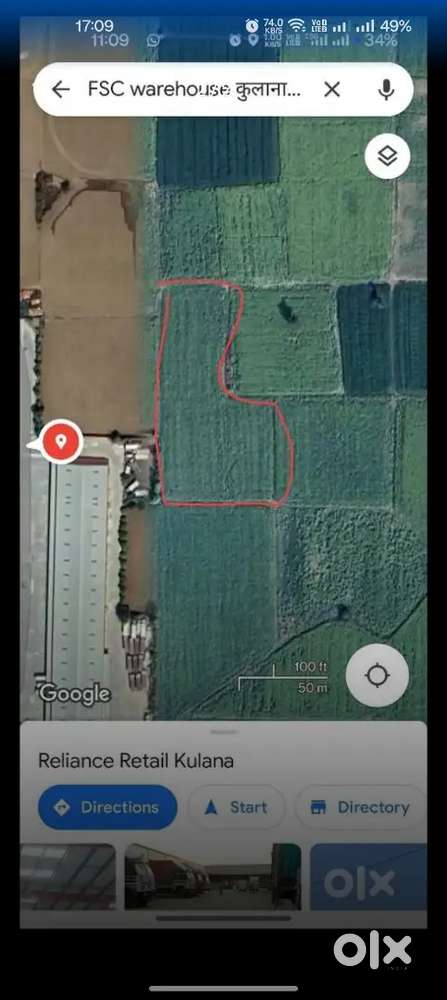 2 kile agriculture land in kulana jhajjar