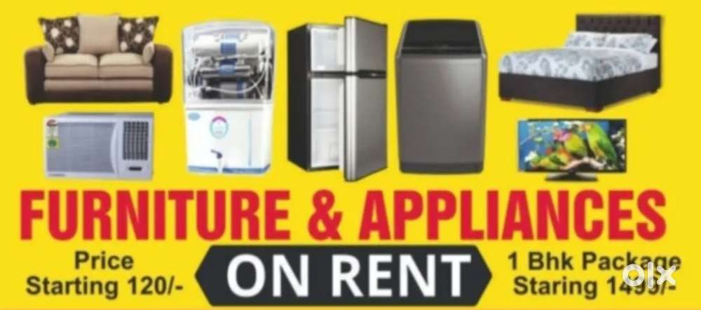 Furniture appliances on RENT