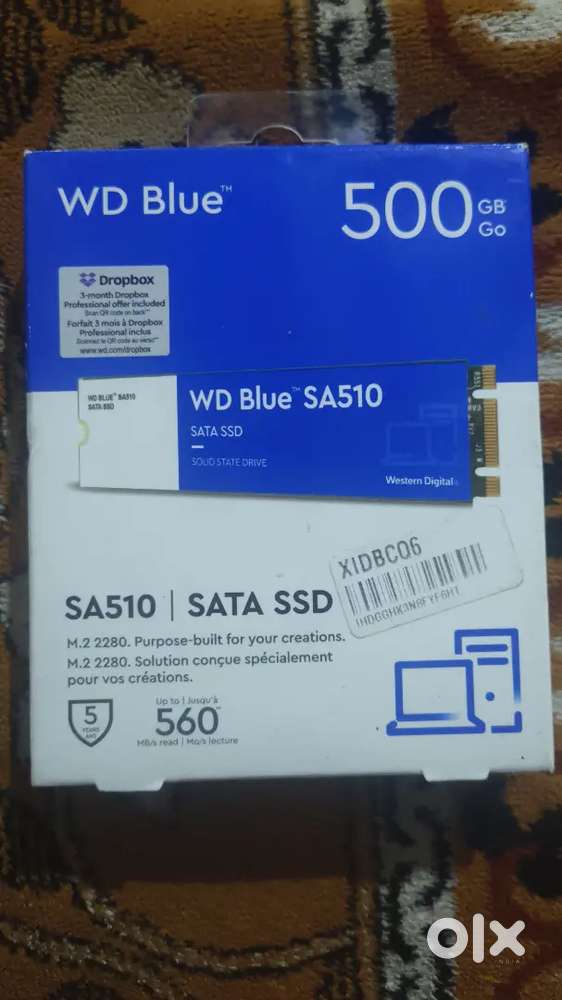 WD blue SATA SSD
