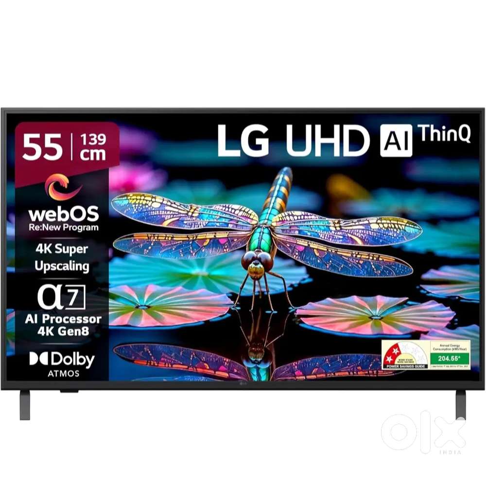 LG 55 inch Unboxed Tv