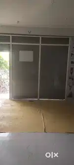 Glas with aluminium fram