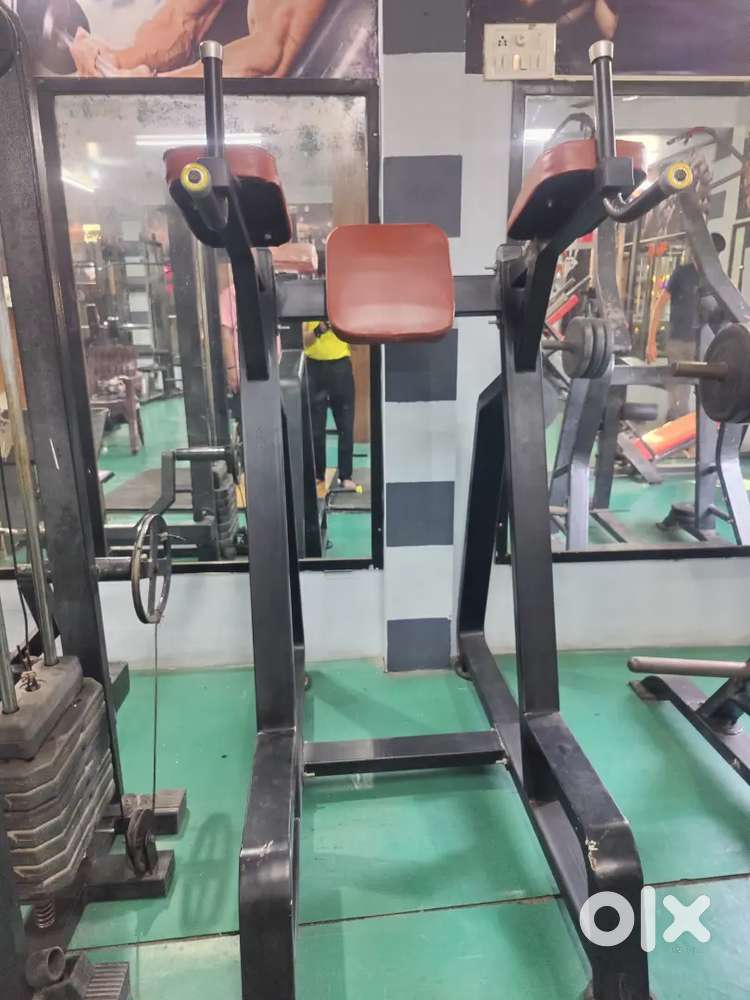 Vertical knee raises/Deep station